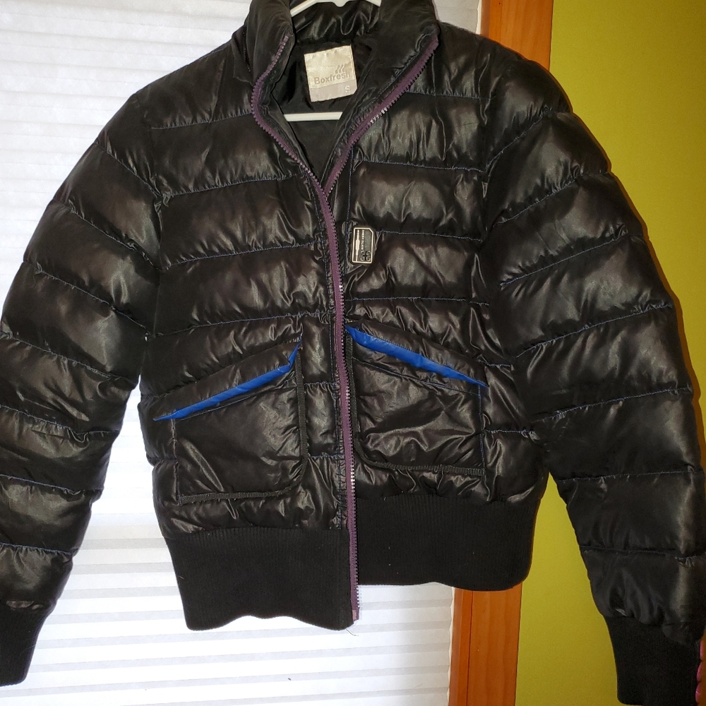 Boxfresh Black Puffer Jacket